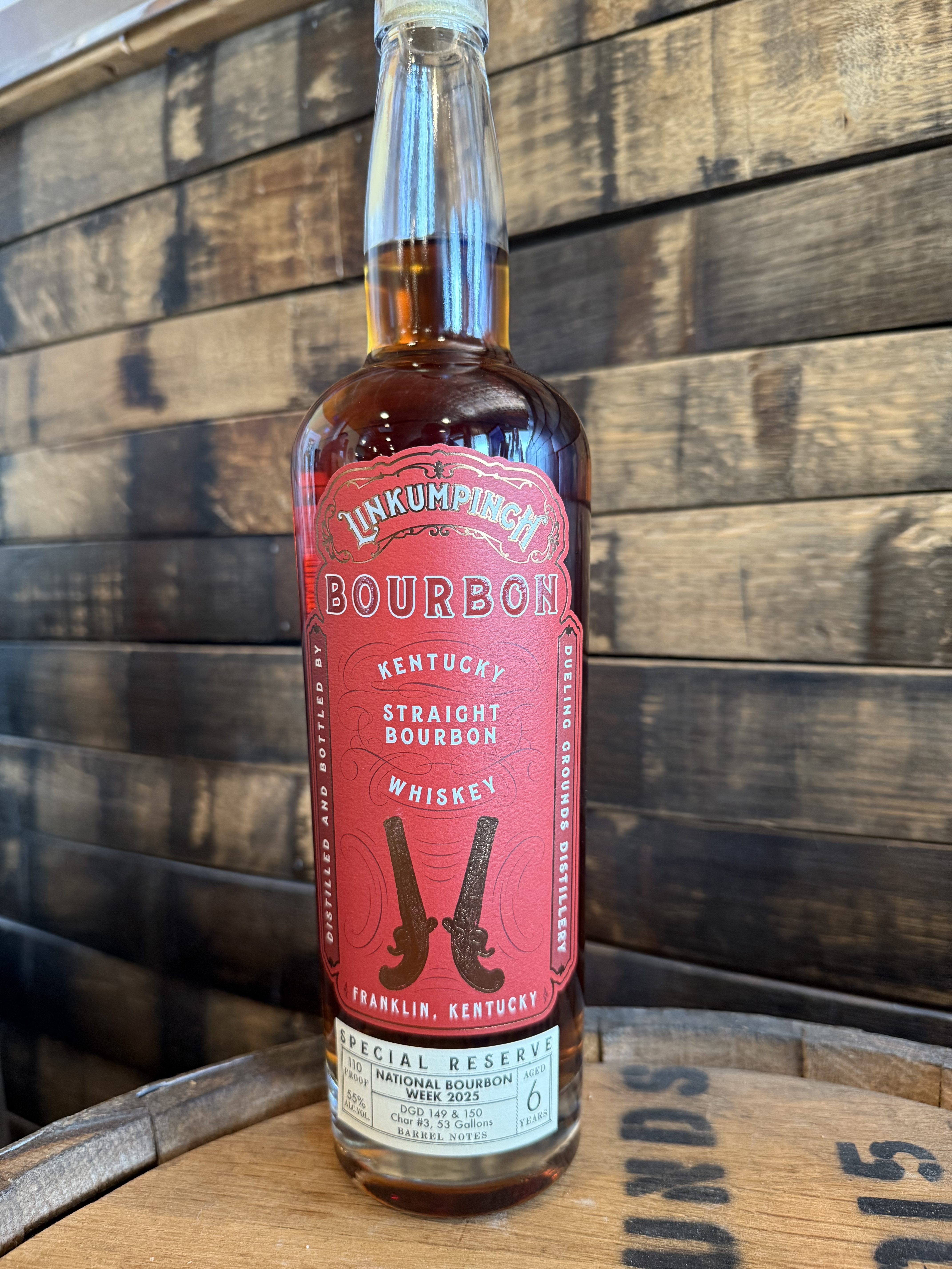 Linkumpinch Special Reserve National Bourbon Week 2025