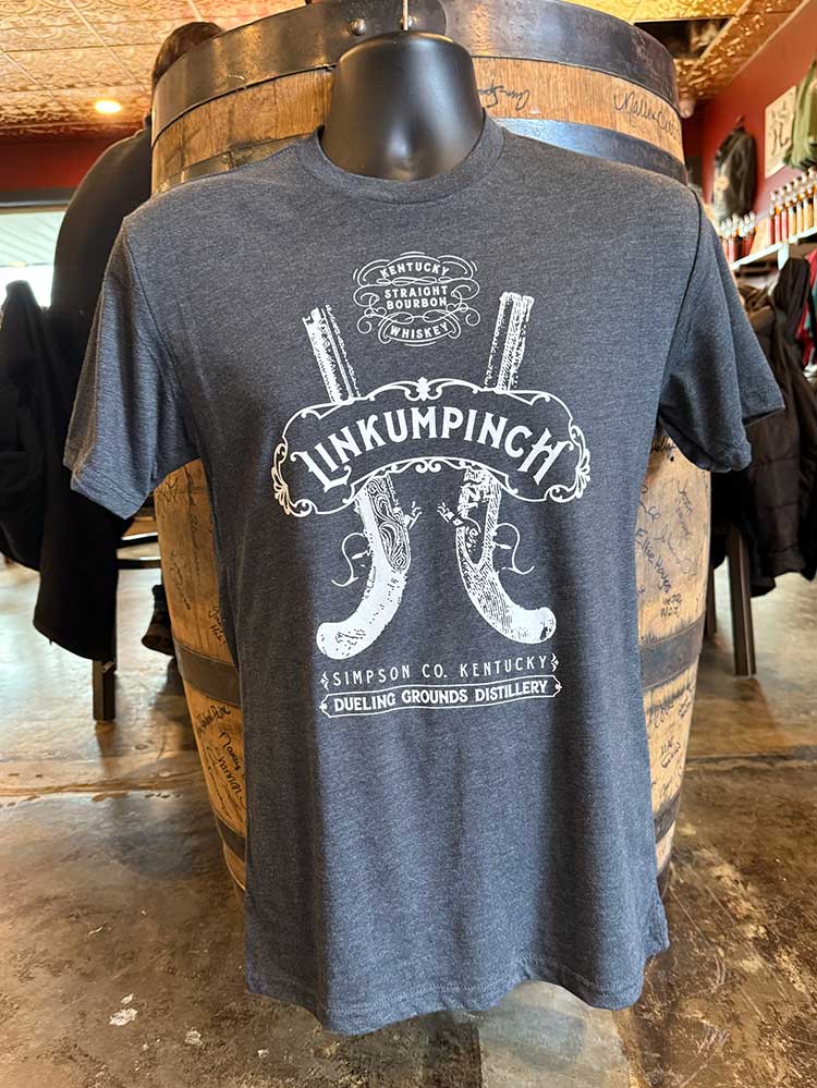 Linkumpinch Guns Charcoal Tee Shirt